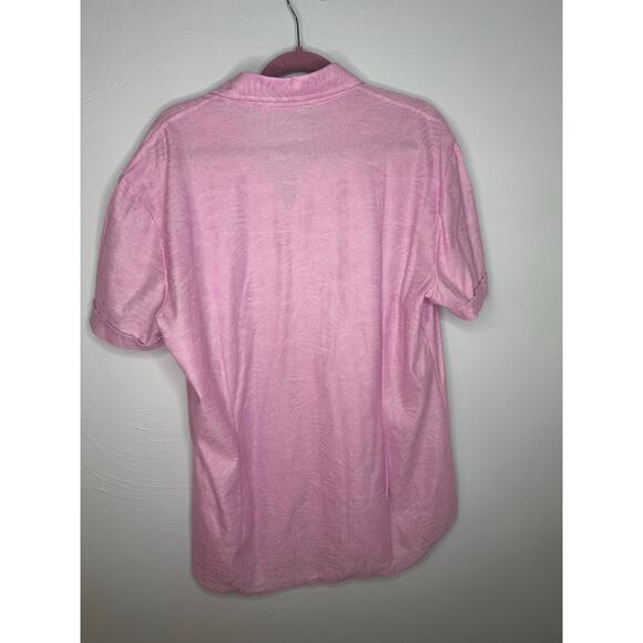 Gionfriddo Button Up Shirt Men's Size XL Pink Cotton Lightweight Summer - Picture 3 of 7